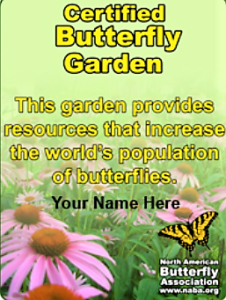 NABA Certified Butterfly Garden